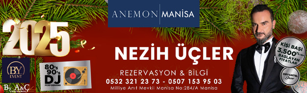 Manisa Anemon Otel Yılbaşı 2025