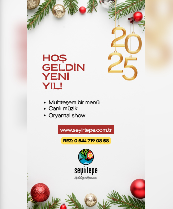 Seyirtepe Restoran 2025 Yılbaşı Programı