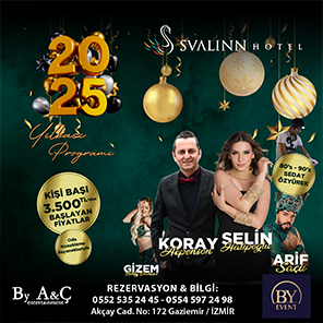 Svalinn Hotel İzmir Yılbaşı Programı 2025